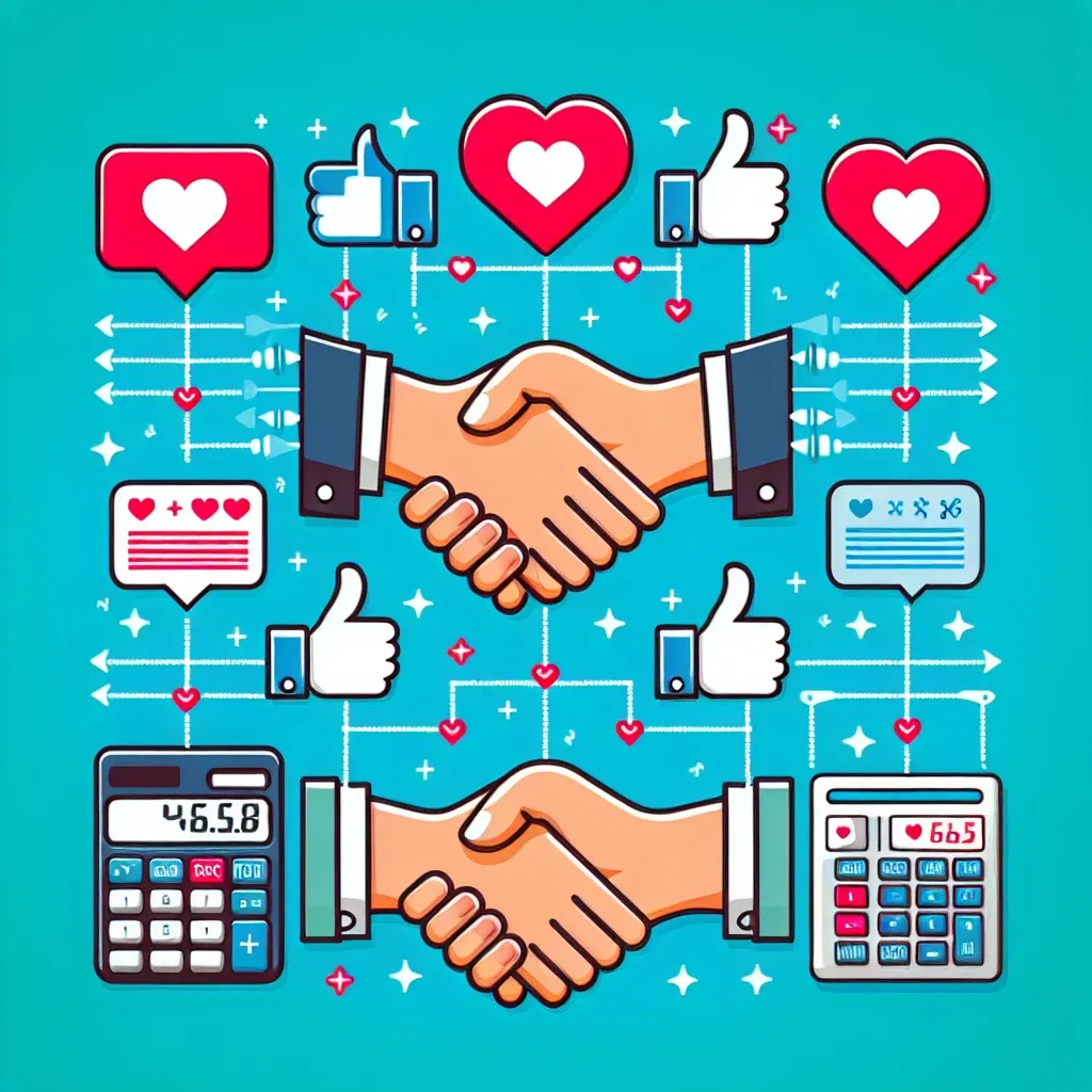 "Infographic illustrating engagement rate metrics and steps to manually calculate it in social media marketing, featuring graphs and equations to enhance understanding."