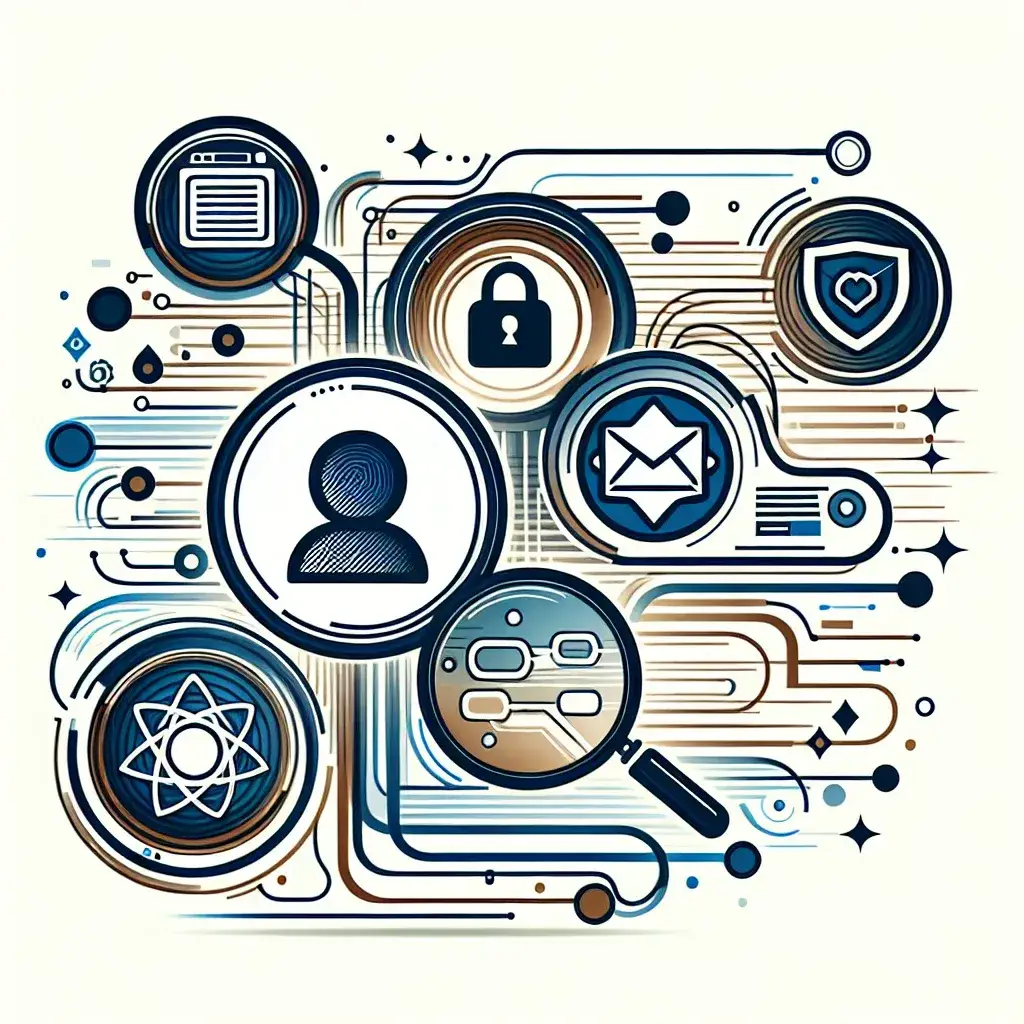 "An infographic illustrating strategies for managing brand mentions across various online platforms, highlighting key tactics and tools for effective reputation management."