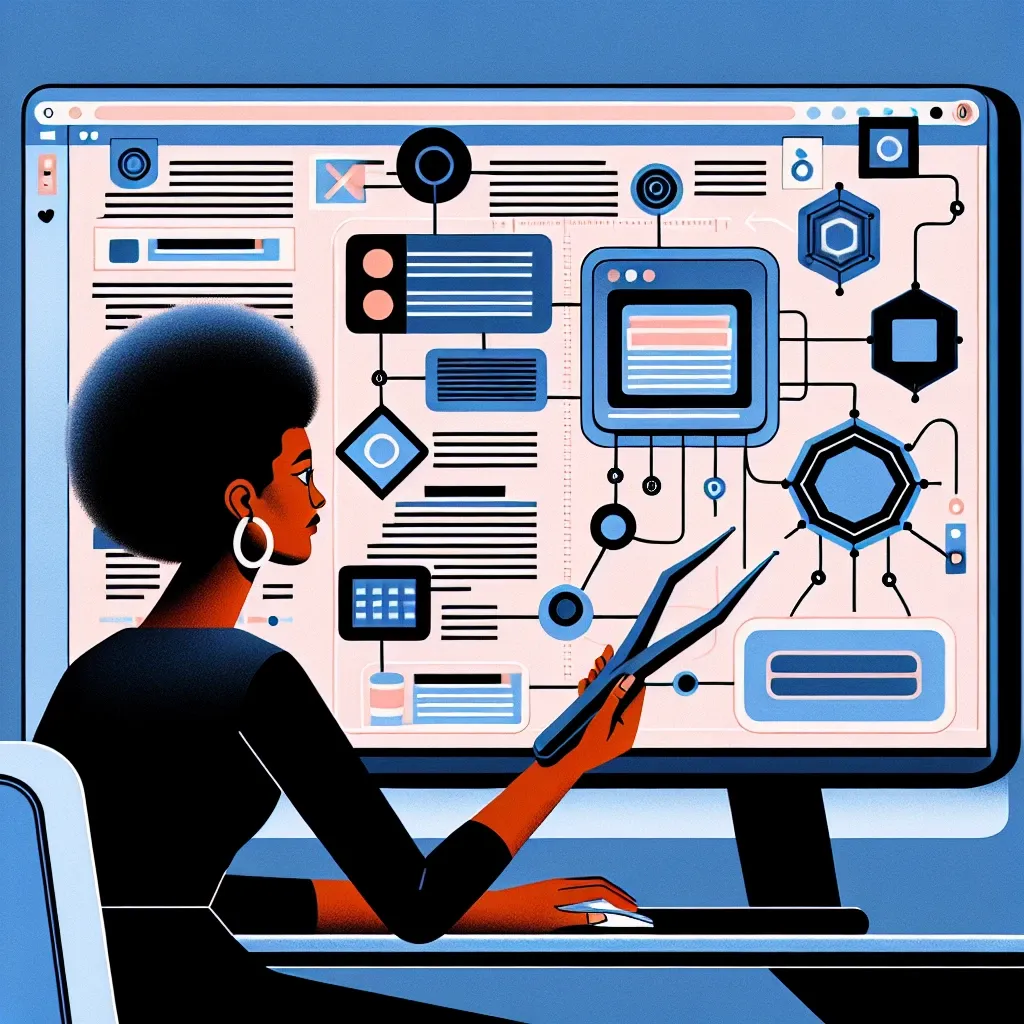 "Infographic illustrating the process of extracting tags and categories from content for effective content classification, highlighting key steps and best practices in the context of digital marketing."